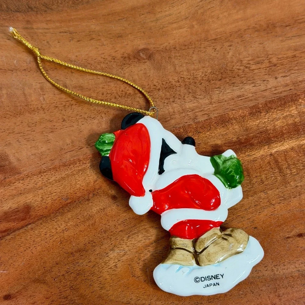 Disney Mickey‎ Mouse To My Grandpa Christmas Ornament Ceramic Gift